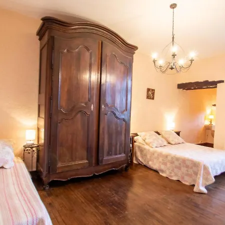 Дом отдыха Maison De Village Avec Jardin, Pres De Villefranche Du Perigord, Ideale Familles, Animaux Acceptes - Fr-1-616-162